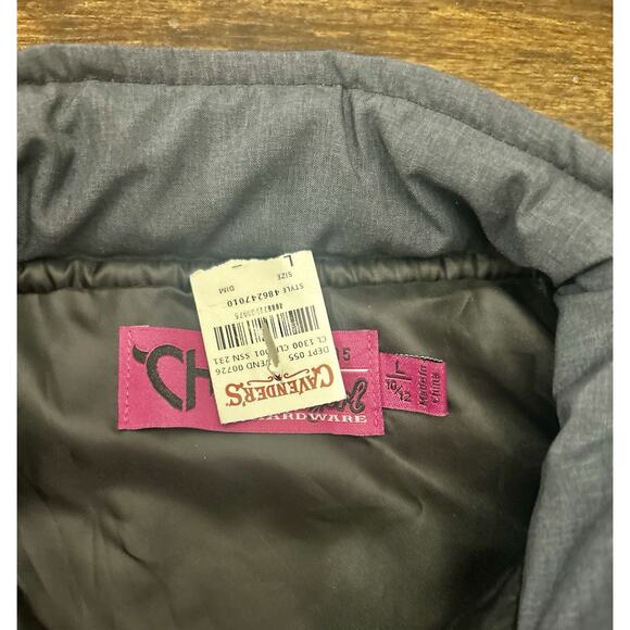 Cowgirl Hardware Brown Pink Embroidered Quilted Vest Girls Size L 10/12 NWT $50 - Picture 4 of 5